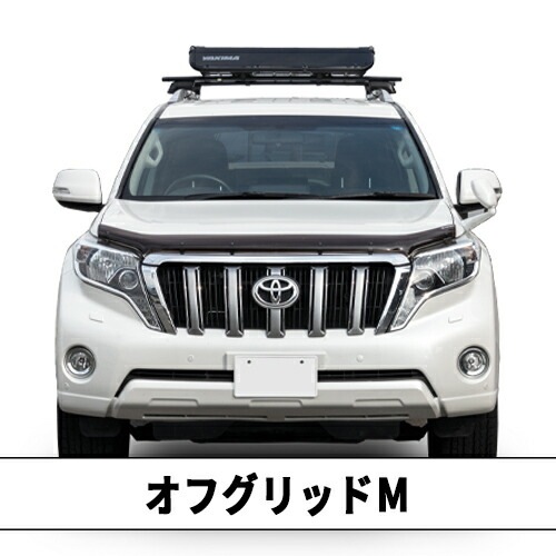 YAKIMA 正規品 ランドクルーザープラド150系用 ルーフレール付き車両