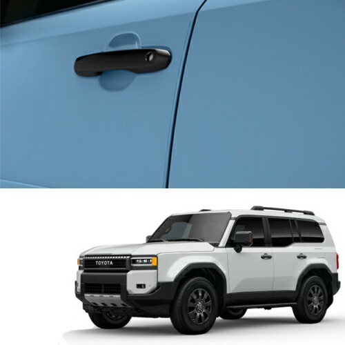 ドアエッジガード トヨタ ランクル250 2024年式以降現行 プラチナムホワイトパールマイカ (0089) US TOYOTA 純正品