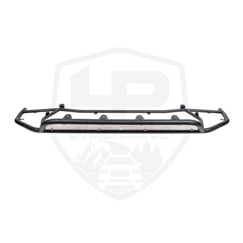 LPAventure 正規品 トヨタ RAV4 2019年式以降現行 フロントプレート付きバンパーガード パウダーコート FLP-RAV4-19-SBG + OPC