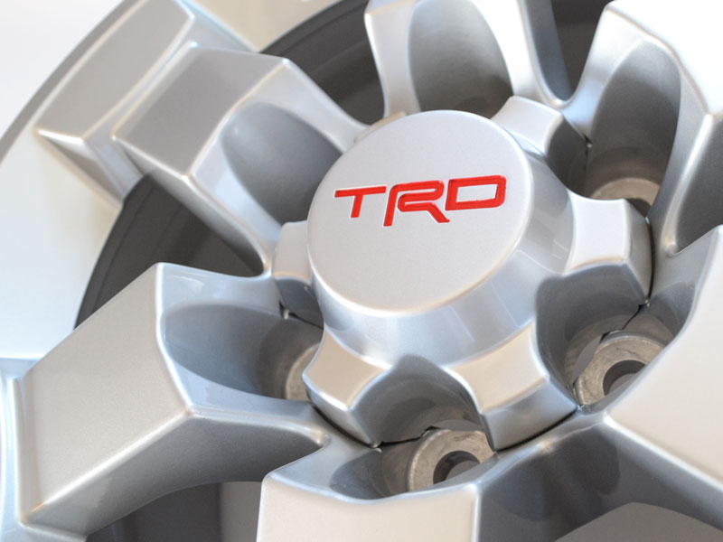 USトヨタ 純正品 TOYOTA ハイエース 200系 25mmオーバーフェンダー必須 TRD 16インチ アルミホイール シルバー 4本セット