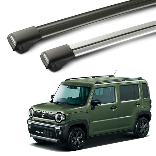 ベースキャリア スズキ ハスラー タフワイルド ルーフレールあり車両 レールバー XL 2本 セット YAKIMA ヤキマ 正規品