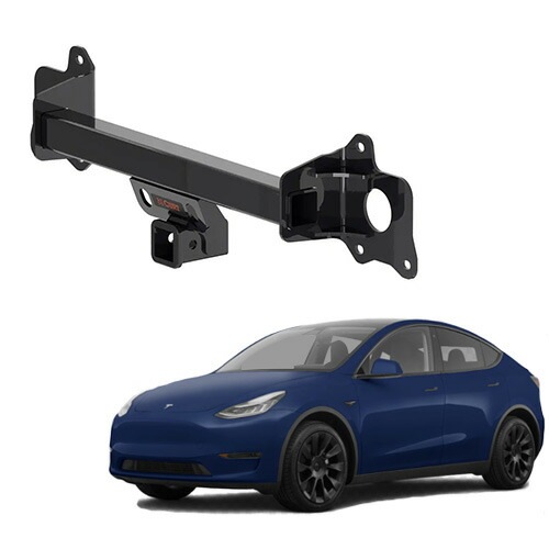 ヒッチメンバー テスラ モデルY 2020-2023年式 2インチ角 CURT カート 正規品 【レビューでヒッチピンプレゼント】