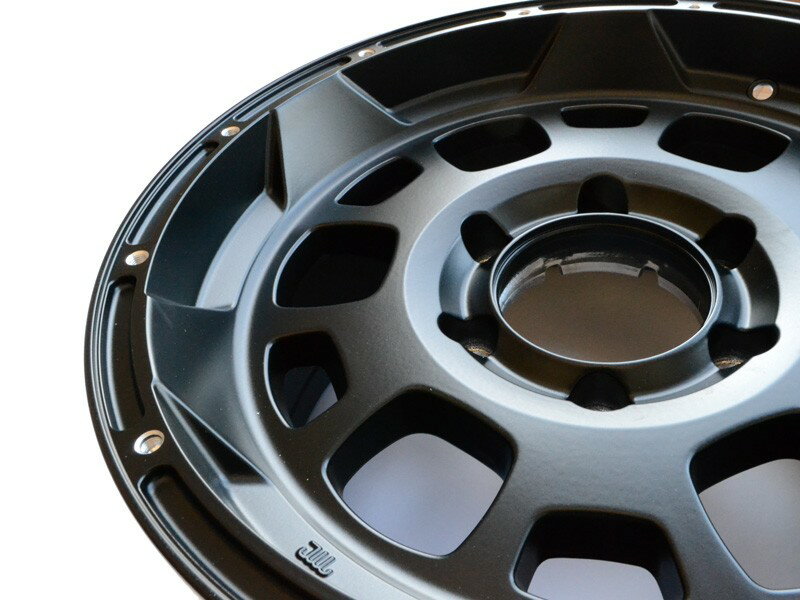 アルミホイール TRD ビードロックスタイル 16インチ ブラック 4本セット アルミホイール trd FJクルーザー タコマ TRD ビードロックスタイル 16