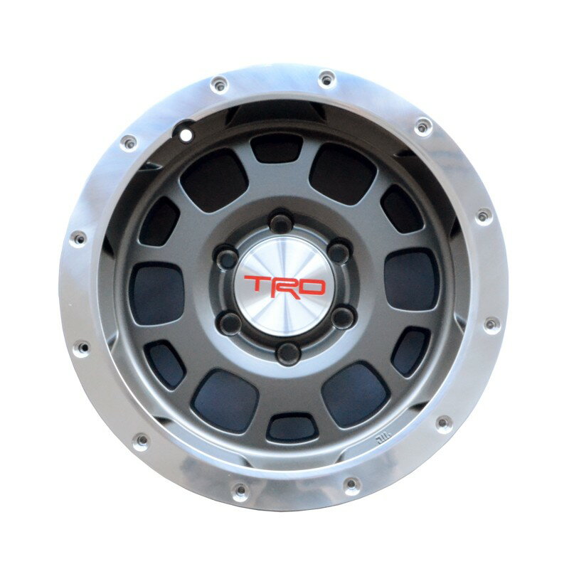 アルミホイール trd FJクルーザー タコマ TRD ビードロックスタイル 16インチ ガンメタ 1本 USトヨタ 純正品