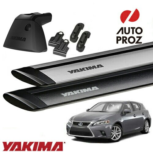 YAKIMA 正規品 レクサス CT200h ベースラックセット ベースライン ベースクリップ145×2 ジェットストリームバーS