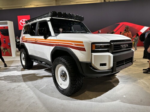 ロックレール トヨタ ランクル250 2024年式以降現行 サイドステップ ロッカーレール 左右 US TOYOTA 純正品