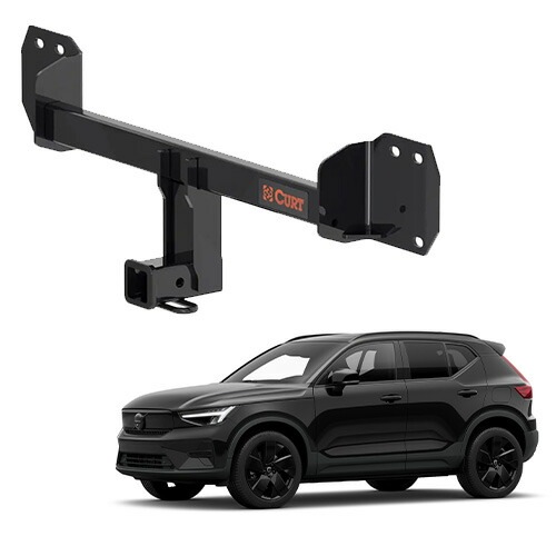 ヒッチメンバー ボルボ XC40 2019年以降現行 XC Recharge 2021-2024年 EX40 2025年以降現行 2インチ角 CURT カート 正規品 【レビューでヒッチピンプレゼント】