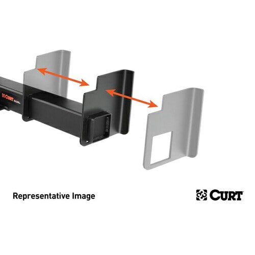 CURT 正規品 汎用トレーラー ヒッチメンバー 44インチフレーム用 9