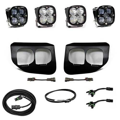 LED フォグライト キット フォード F-250 F-350 アップフィッタースイッチ付車両 2020年以降現行 Squadron SAE Pro マルチパターンライト BajaDesigns 正規品