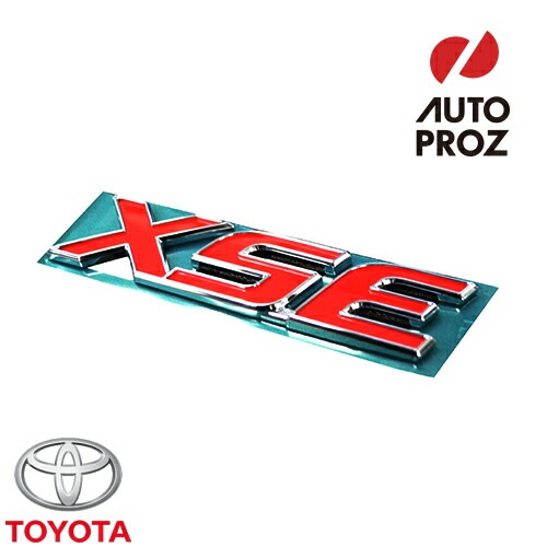 USトヨタ 純正品 TOYOTA カローラスポーツ XSE グレードエンブレム 