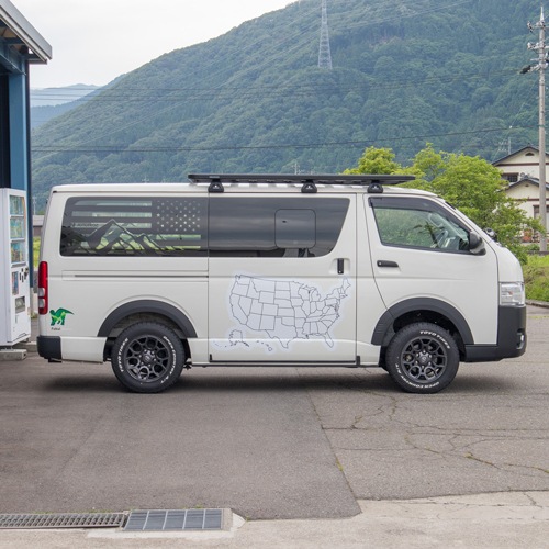 週末限定値下げ　ROTO PAX オレンジ ハイエース200系用ラダー Amazon.co.jp: IPF EXP リアラダー用 ロトパックス取付ステー 専用設計