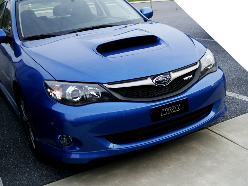 USスバル 純正品 SUBARU WRX ユーロスタイルナンバープレート