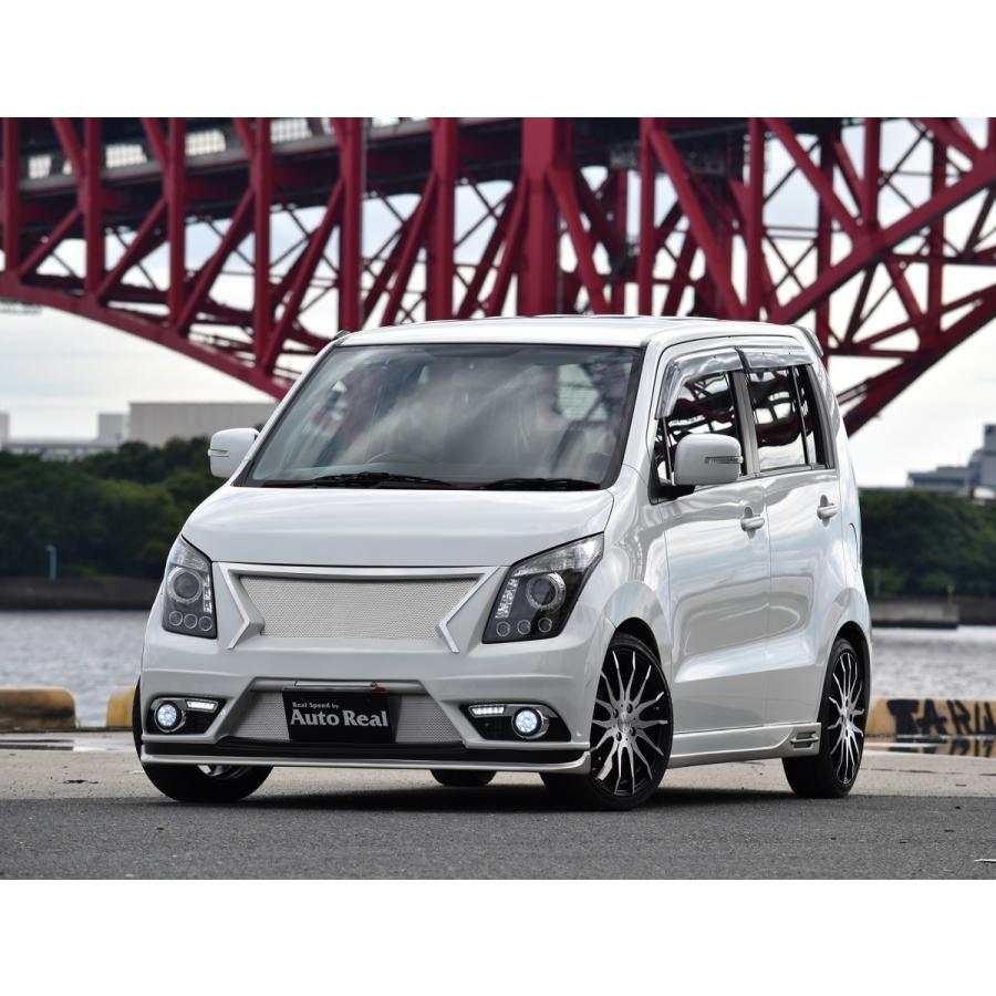 REALSPEED】リアルスピード【AZワゴン(MJ23)用】エアロ3点キット