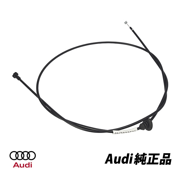 アウディ 純正 ボンネット リリースケーブル AUDI TT 8N  クーペ 右ハンドル用 ワイヤー 175mm 8N2823531