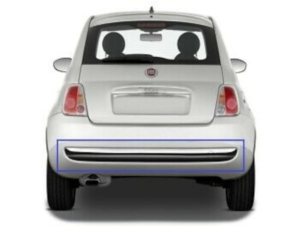 管0247 FIAT フィアット 500 リアバンパー 取り付けOK フィアット500 リアバンパープロテクター(シルバー) のパーツレビュー