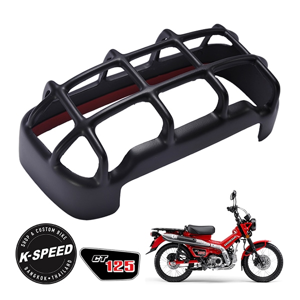 【K-SPEED製】 ホンダ ハンターカブ CT125 JA55 JA65 テールライトカバー テールランプ ガード DIABLO ディアブロ ABS製 K-SPEED-CT29　　　　