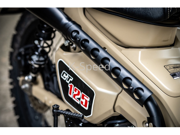 ct125 ディアブロ　マフラー 楽天市場】ホンダ ハンターカブ CT125 ブラック＆クロム