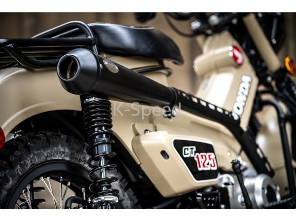k-speed ディアブロマフラー JA65 ハンターカブ K-SPEED製】 ホンダ ハンターカブ CT125 JA55 JA65 Diablo