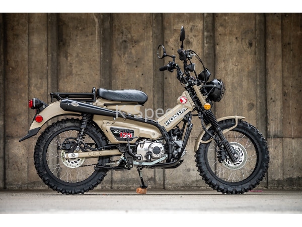 Diablo マフラー ブラックJA55/JA65 ハンター カブ CT125 K-SPEED製】 ホンダ ハンターカブ CT125 JA55 JA65 Diablo
