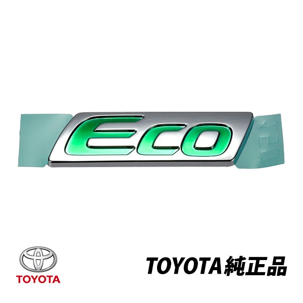トヨタ 純正 プラッツ NCP12 NCP16 SCP11系 エコ ECO リアエンブレム 輸出仕様 75444-12D40|TOYOTA |JPN BRAND
