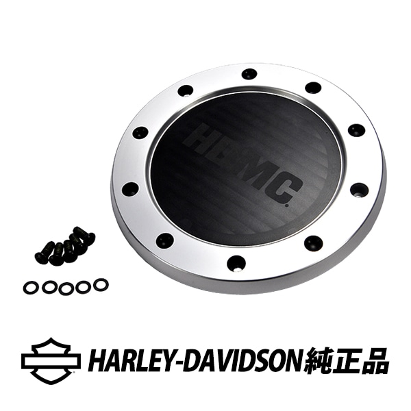 ハーレーダビッドソン 純正 HDMC グラフィックロゴ・ダービーカバー ソフテイル ツーリング トライク 25701086　|HARLEY-DAVIDSON|MOTO BRAND