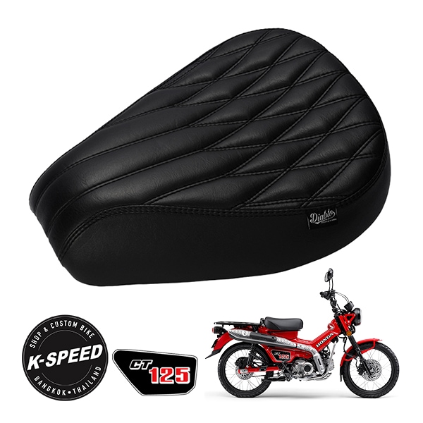 【K-SPEED製】 カスタムシート ホンダ ハンターカブ CT125 JA55 JA65 Diablo K-SPEED-CT09 Tanadit Design　　　