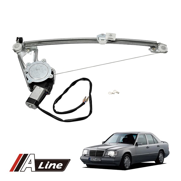 ベンツ Eクラス W124 S124 E320 260E 230TE 300TE パワーウィンドウレギュレーター 右リア モーター付 1247300446　　|MERCEDES-BENZ|IMPORT