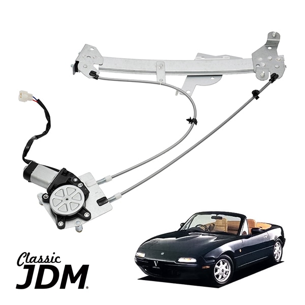 マツダ ロードスター NA系 NA6CE NA8C パワーウィンドウ レギュレーター モーター付き 助手席側 左側 8621003821 NA0259560C　|MAZDA|JPN BRAND