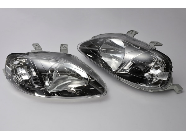 シビックタイプR EK9 ヘッドライト左右セット　新品未使用品 ホンダ 純正 シビック タイプR CIVIC TYPE-R EK9 EK3 EK4 後期 ヘッド