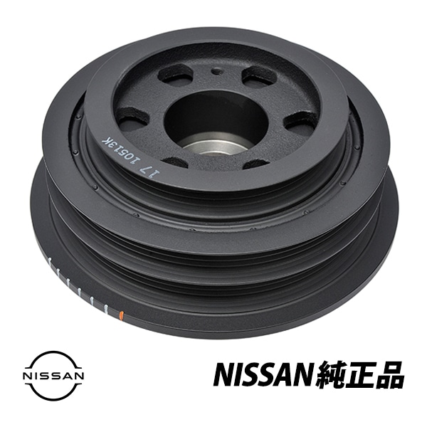 日産純正 クランクプーリー 12303-AL501 ボルト付 000000007329_pEwvVlP.jpg