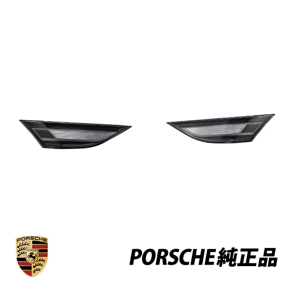 ポルシェ 純正 ボクスター 718 LED クリア サイド マーカー 左右セット キャンセラー内蔵 99163125506 99163125606