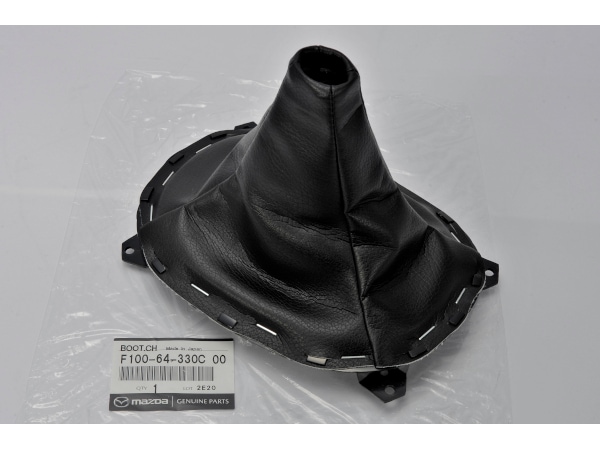 マツダ 純正 RX-7 FD3S スピリットR シフトブーツ ブラック F100-64
