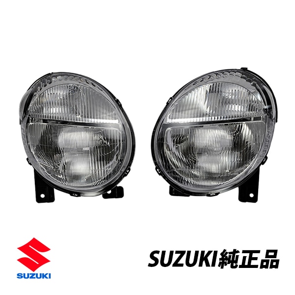 スズキ 純正 ツイン TWIN EC22S ヘッドライト ヘッドランプ 左右セット 35120-80H00-000 35320-80H00-000　|SUZUKI|JPN BRAND