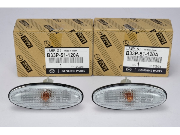 マツダ 純正 RX-7 FD3S フェンダーサイドターンクリアマーカー左右