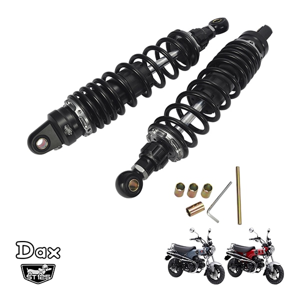 【K-SPEED製】 ホンダ ダックス DAX125 ST125 JB04 JB06 リアサスペンション 340mm 20段階調整 調整幅 0~10mm ショックアブソーバー Diablo|HONDA