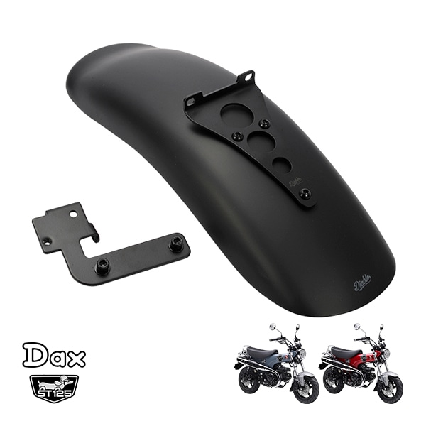 【K-SPEED製】 ホンダ ダックス DAX125 ST125 JB04 アップフロントフェンダー リフトアップモデル 泥除け 艶消しブラック Diablo Custom Works|HONDA |