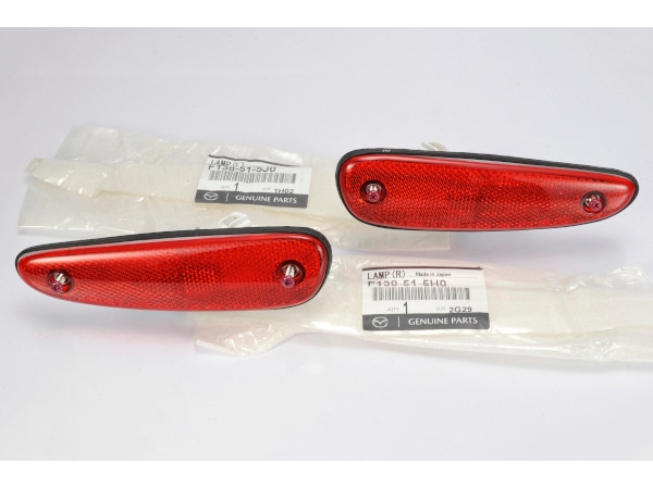 ◆ マツダ RX-7 FD3S 後期【 純正 リアサイド クォーター トリム 左右セット 】内張り 内装 中古品 A11 1C2 ◆ 限定SALE，得価 [COLIN]FD3S RX-7用リアサイドマーカー