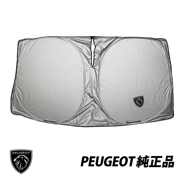 プジョー 純正 ロゴ入り フロントウインドウサンシェード 508 2代目 セダン ワゴン 日よけ サンシェイド FWSR801
