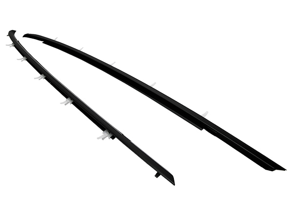 モールディング部品 FD01-50-640E/650Eセット マツダ 純正 ウィンドウモールディング RX-7 FD3S ベルトライン
