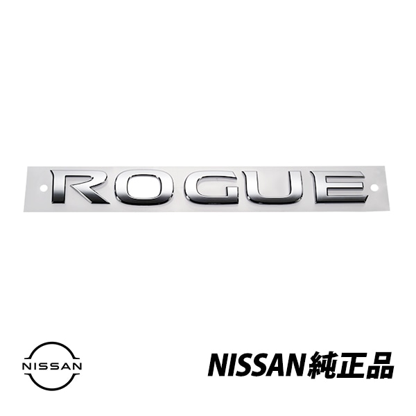US 日産 純正 リアエンブレム エクストレイル T32 輸出仕様 ROGUE ローグ トランクエンブレム 84895-4BA0A