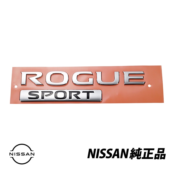 US 日産 純正 リアエンブレム エクストレイル T32 輸出仕様 ローグ ROGUE SPORT 90892-6MA0A|NISSAN|JPN BRAND