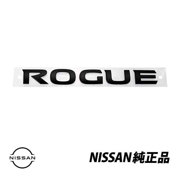 US 日産 純正 リアエンブレム エクストレイル T32 輸出仕様 Rogue ローグ ミッドナイトエディション リアゲート  84895-9TG0A　　