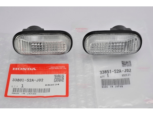 ホンダ Z PA1 クリアウインカーレンズ　バンパー用、フェンダー用セット　絶版品1000円スタート