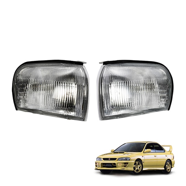 スバル インプレッサ GC8 STi WRX RA リミテッド フロント コーナーランプ フロントウィンカー クリアランスランプ クリア 左右セット