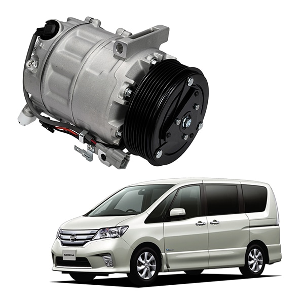 日産 セレナ C26 HC26 FC26 HFC26 NC26 FNC26 エアコンコンプレッサー 92600-1VA0A 92600-1VA0B 92600-1VA0C 　