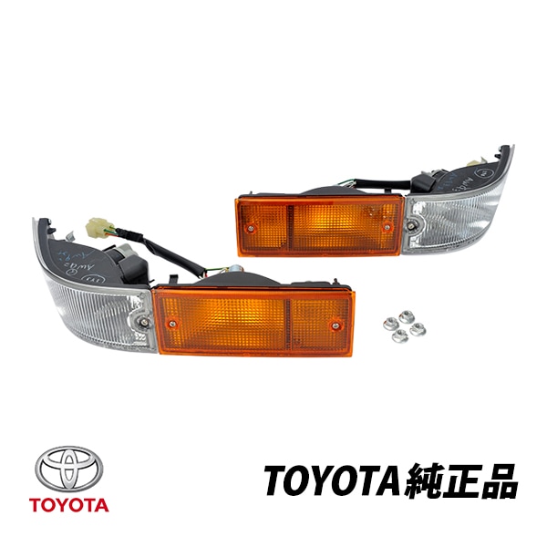 トヨタ 純正 スプリンタートレノ AE86 フロントターンシグナルランプ 左右セット ウィンカー 81510-80038 81520-80038|TOYOTA |JPN BRAND