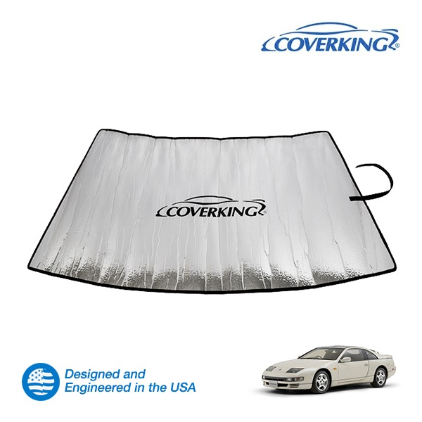 【CoverKing 正規品】 専用設計 サンシェード 日産 フェアレディZ Z32 フロントガラス ウィンドウ サンシェイド