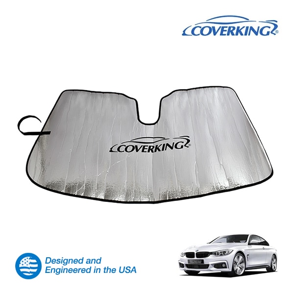【CoverKing 正規品】 専用設計 サンシェード BMW 4シリーズ F33 M4 F83 フロントガラス ウィンドウ サンシェイド