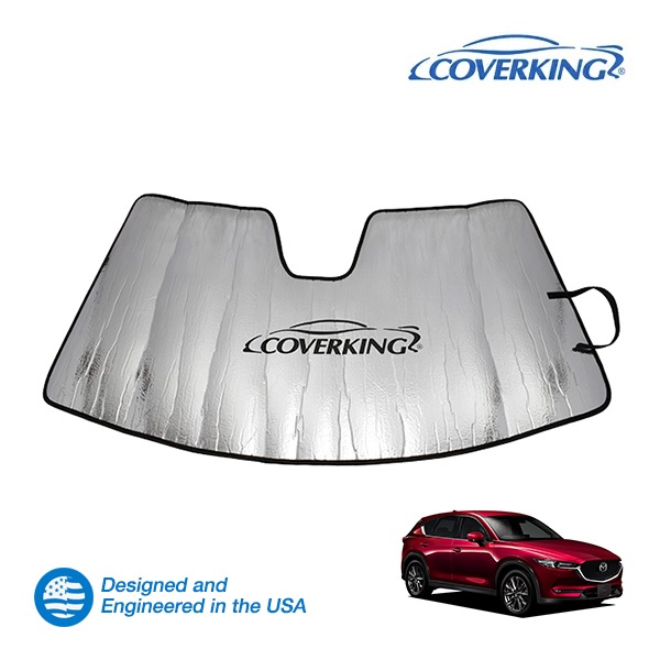 【CoverKing 正規品】 専用設計 サンシェード マツダ CX-5 KF MAZDA フロントガラス ウィンドウ サンシェイド