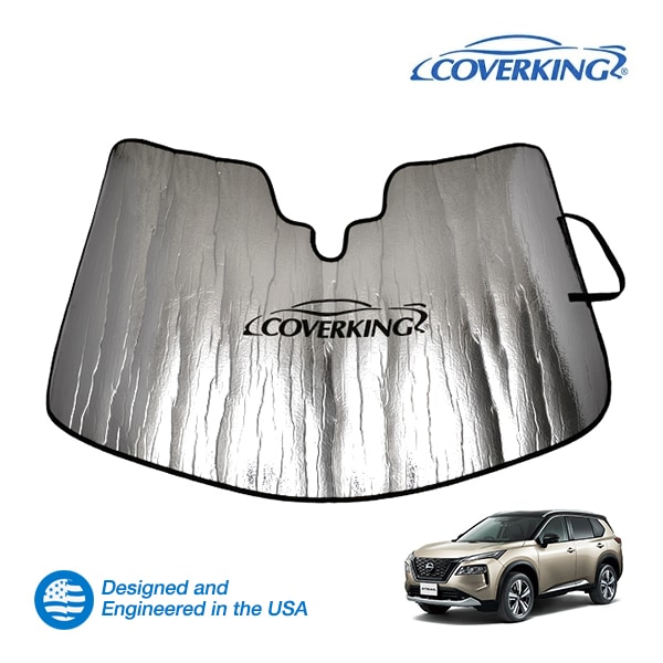 【CoverKing 正規品】 専用設計 サンシェード 日産 エクストレイル T33 NISSAN フロントガラス ウィンドウ サンシェイド
